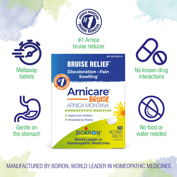 Boiron, Arnicare Bruise, 60 Meltaway Tablets