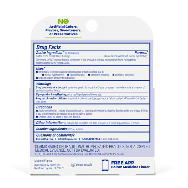 Boiron, Coffea Cruda 30C Bonus Pack, 3 Tubes