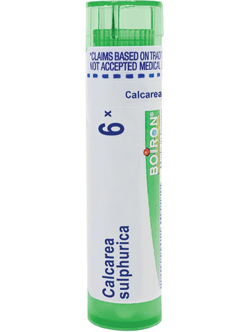 Boiron, Calcarea Sulphurica 6X, 80 Pellets