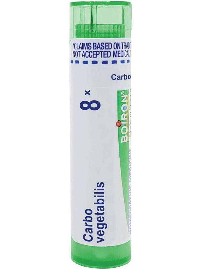 Boiron, Carbo Vegetabilis 8X, 80 Pellets