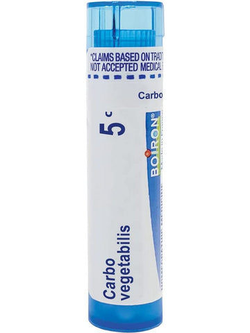 Boiron, Carbo Vegetabilis 5C, 80 Pellets