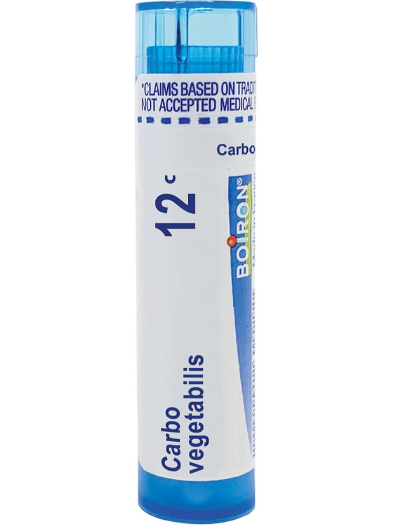 Boiron, Carbo Vegetabilis 12C, 80 Pellets