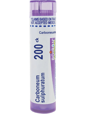 Boiron, Carboneum Sulphuratum 200CK, 80 Pellets