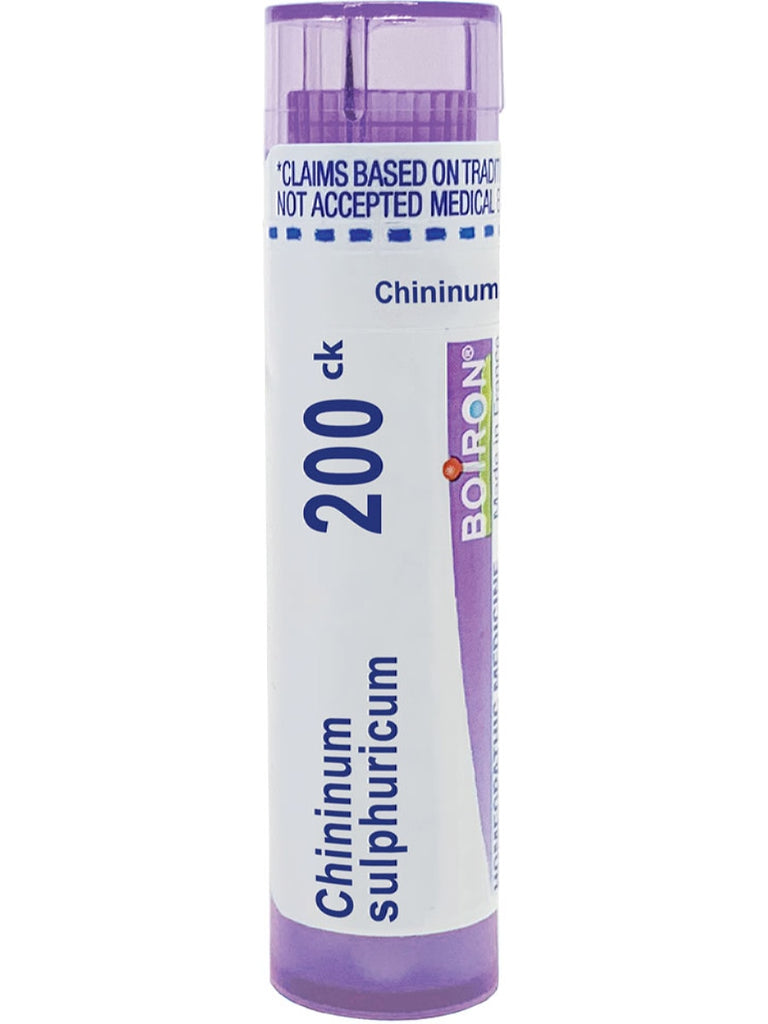 Boiron, Chininum Sulphuricum 200CK, 80 Pellets