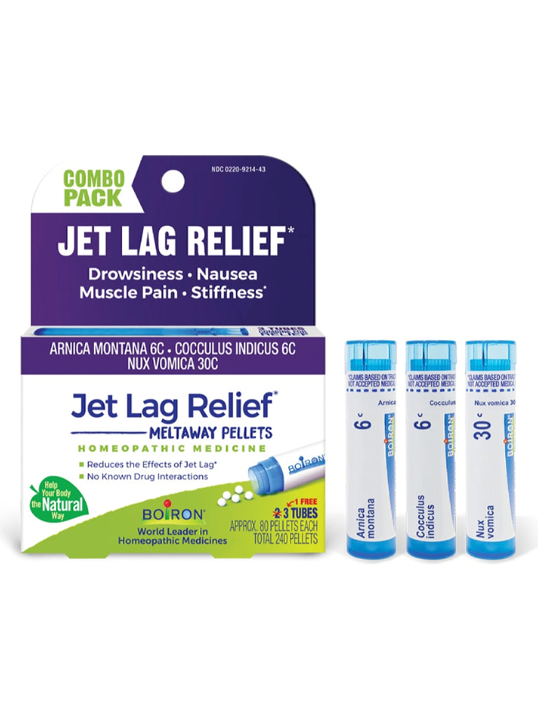 Boiron, Jet Lag Relief Bonus Pack, 3 Tubes