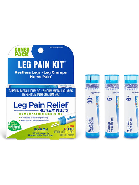 Boiron, Leg Pain Relief Bonus Pack, 3 Tubes