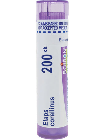 Boiron, Elaps Corallinus 200CK, 80 Pellets