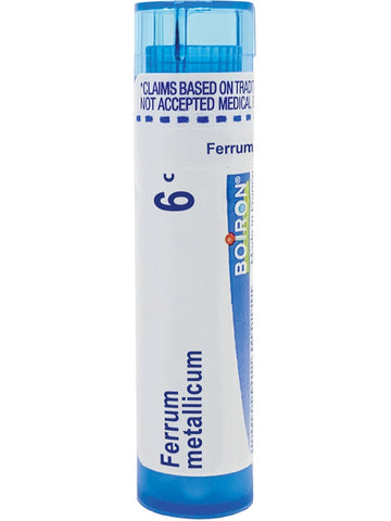 Boiron, Ferrum Metallicum 6C, 80 Pellets