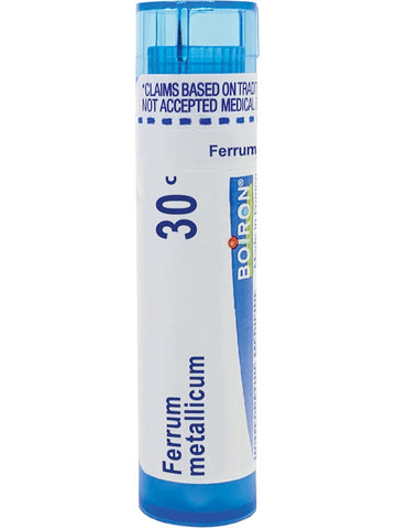 Boiron, Ferrum Metallicum 30C, 80 Pellets