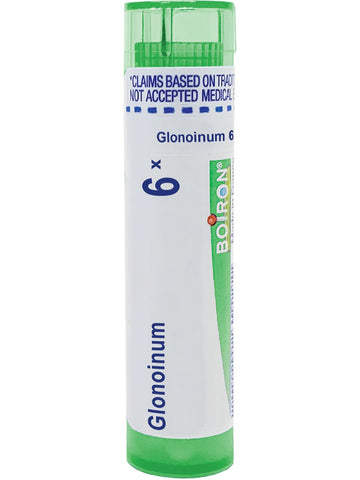 Boiron, Glonoinum 6X, 80 Pellets