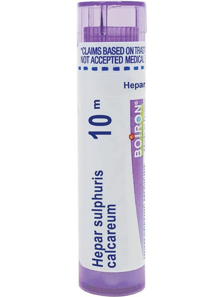 Boiron, Hepar Sulphuris Calcareum 10M, 80 Pellets