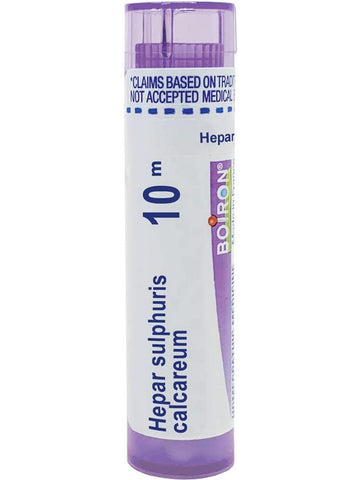 Boiron, Hepar Sulphuris Calcareum 10M, 80 Pellets