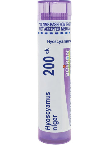 Boiron, Hyoscyamus Niger 200CK, 80 Pellets
