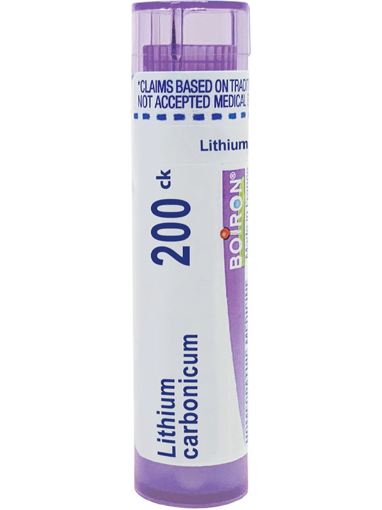 Boiron, Lithium Carbonicum 200CK, 80 Pellets