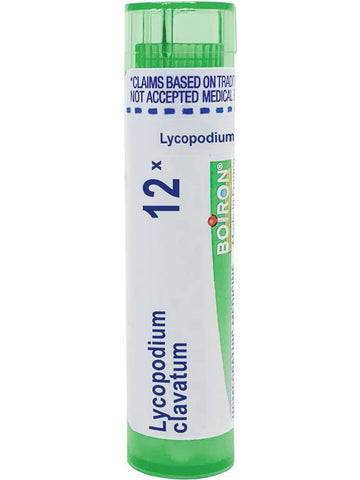 Boiron, Lycopodium Clavatum 12X, 80 Pellets