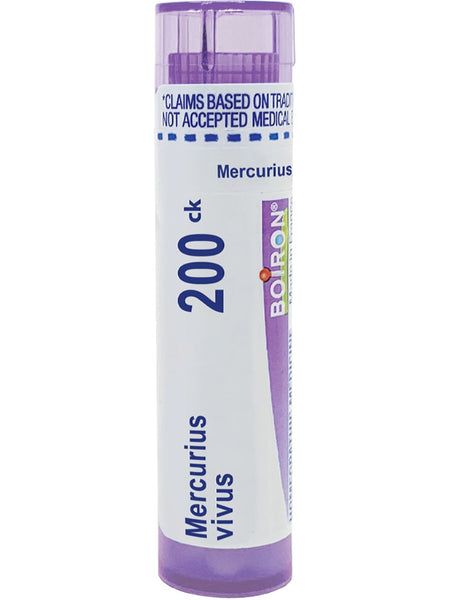 Boiron, Mercurius Vivus 200CK, 80 Pellets