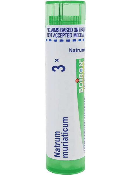 Boiron, Natrum Muriaticum 3X, 80 Pellets