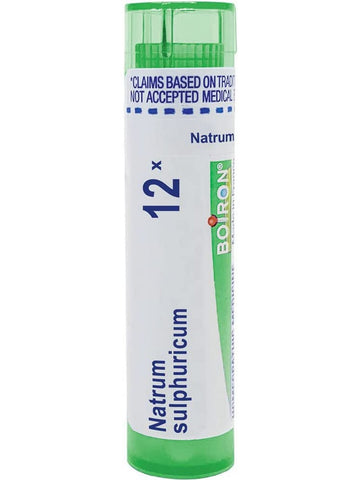 Boiron, Natrum Sulphuricum 12X, 80 Pellets