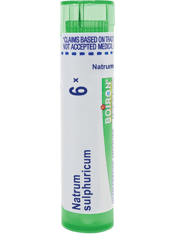 Boiron, Natrum Sulphuricum 6X, 80 Pellets