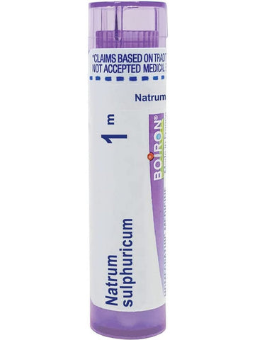 Boiron, Natrum Sulphuricum 1M, 80 Pellets