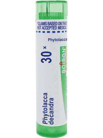 Boiron, Phytolacca Decandra 30X, 80 Pellets
