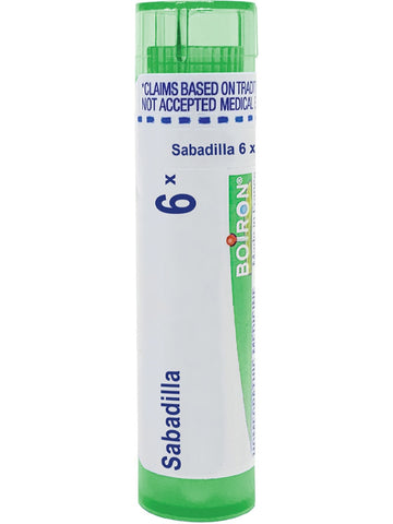 Boiron, Sabadilla 6X, 80 Pellets