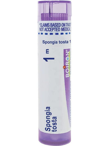 Boiron, Spongia Tosta 1M, 80 Pellets