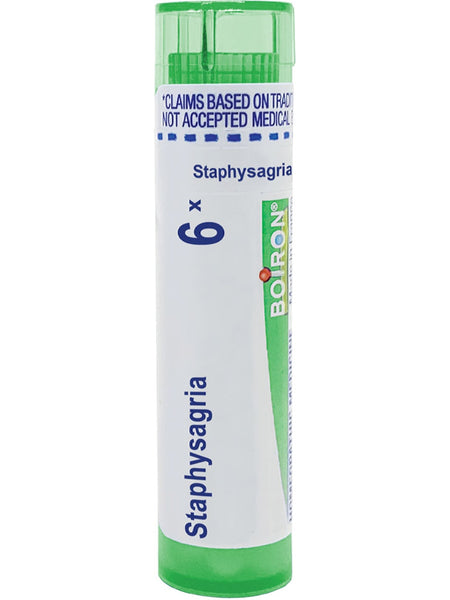 Boiron, Staphysagria 6X, 80 Pellets