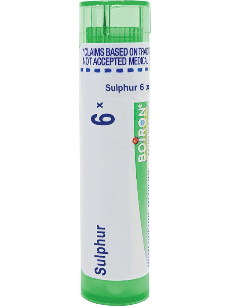 Boiron, Sulphur 6X, 80 Pellets