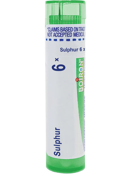 Boiron, Sulphur 6X, 80 Pellets