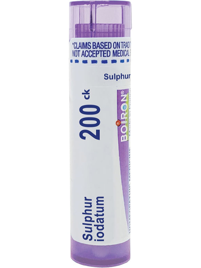 Boiron, Sulphur Iodatum 200CK, 80 Pellets