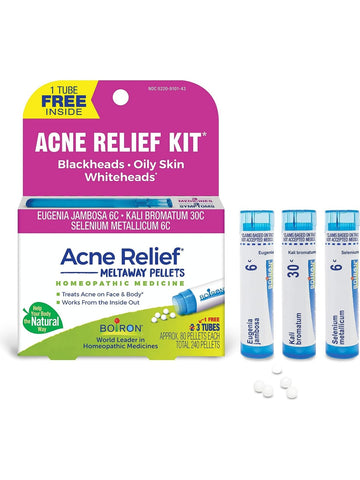 Boiron, Acne Relief Kit, 3 Tubes