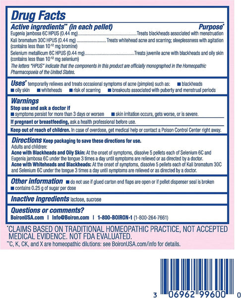 Boiron, Acne Relief Kit, 3 Tubes