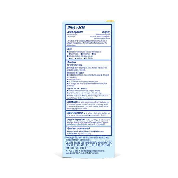 Boiron, Arnicare Cream, 2.5 oz