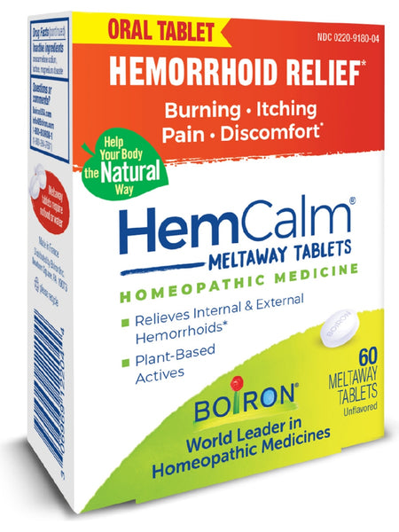 Boiron, Hemcalm, 60 Meltaway Tablets