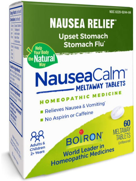 Boiron, NauseaCalm, 60 Meltaway Tablets