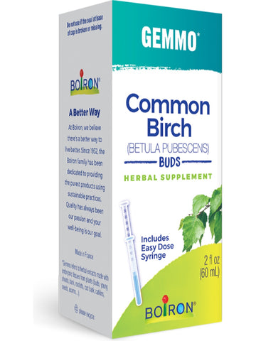 Boiron, Gemmo Common Birch Buds, 2 fl oz