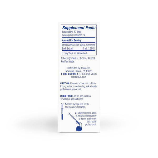 Boiron, Gemmo Common Birch Buds, 2 fl oz