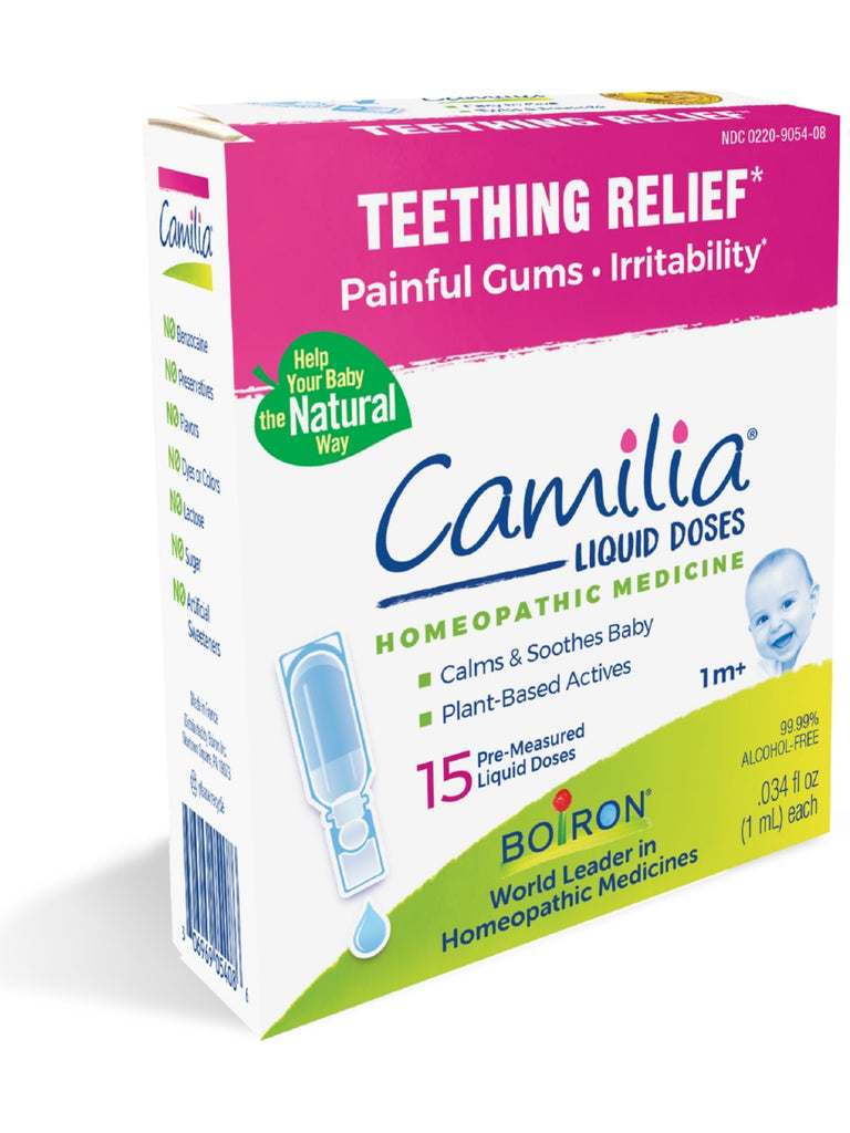 Boiron, Camilia Liquid Doses, 15 Pre-Measured Liquid Doses