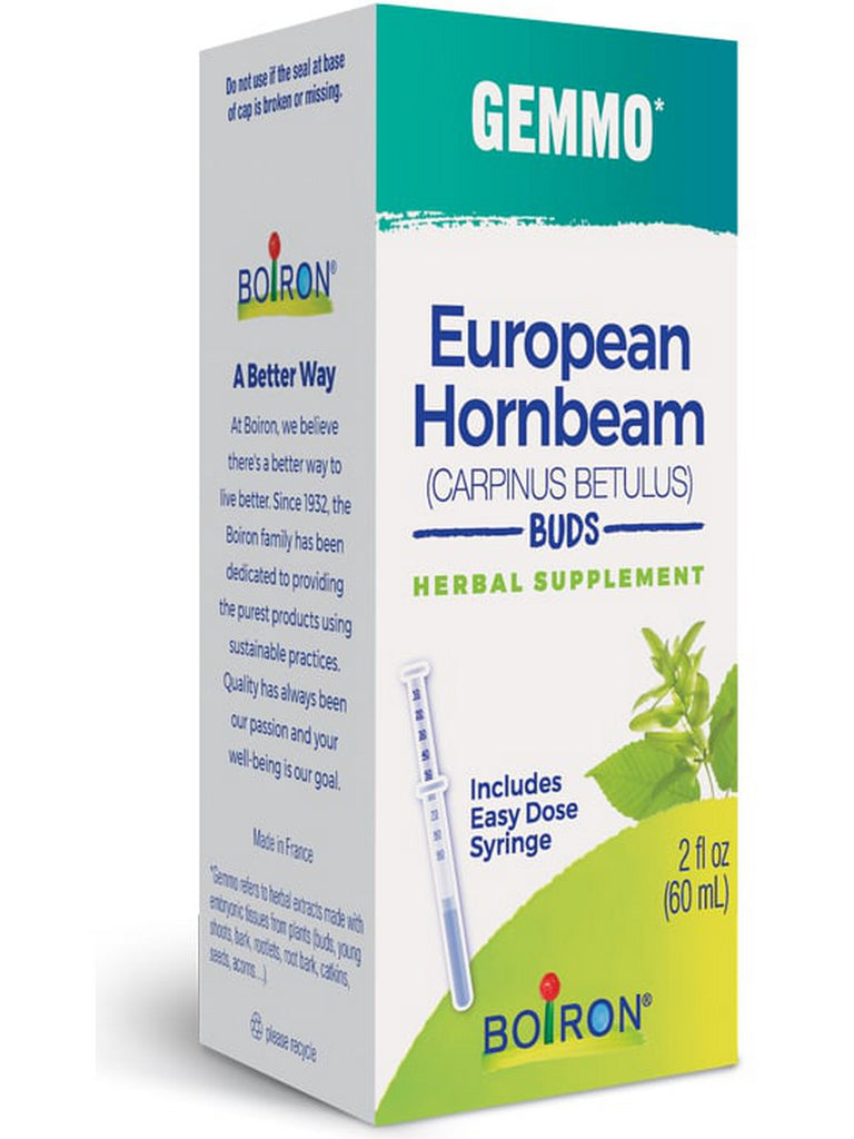 Boiron, Gemmo European Hornbeam Buds, 2 fl oz