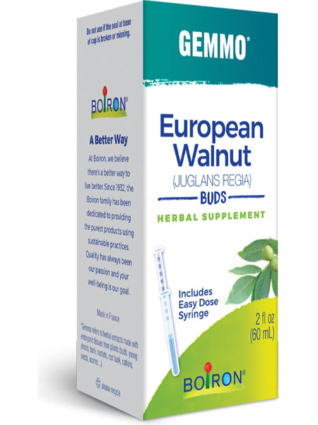 Boiron, Gemmo European Walnut Buds, 2 fl oz