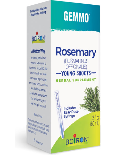 Boiron, Gemmo Rosemary Young Shoots, 2 fl oz