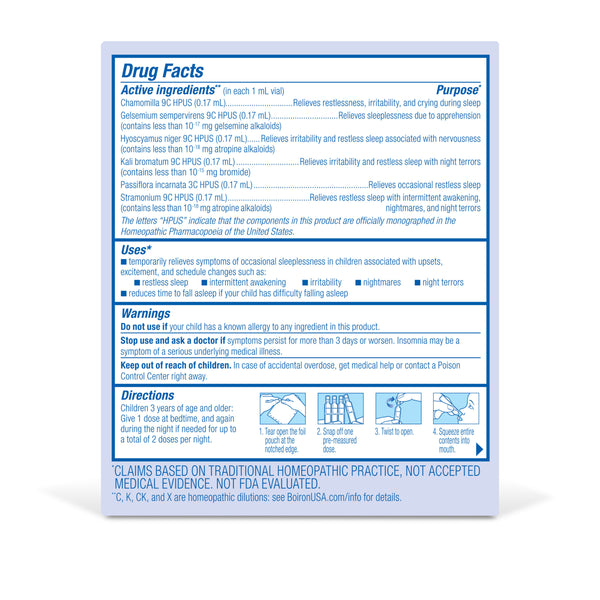 Boiron, Sleepcalm Kids, 15 Liquid Doses