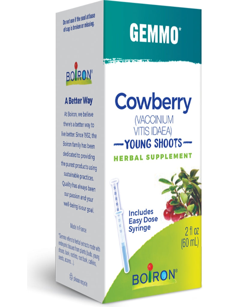 Boiron, Gemmo Cowberry Young Shoots, 2 fl oz