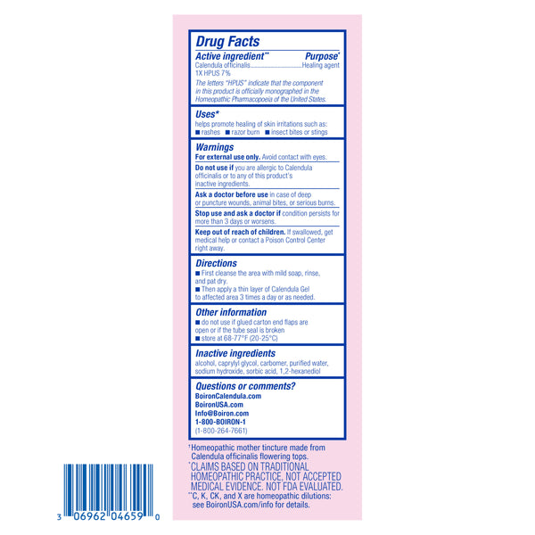 Boiron, Calendula Gel, 2.6 oz