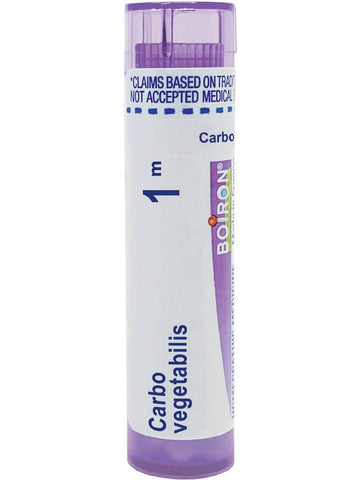 Boiron, Carbo Vegetabilis 1M, 80 Pellets