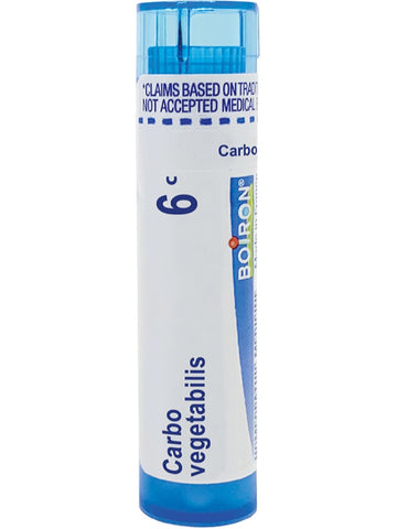 Boiron, Carbo Vegetabilis 6C, 80 Pellets