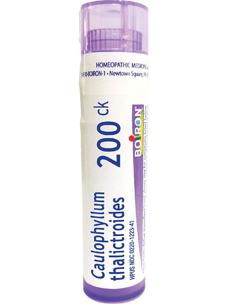 Boiron, Caulophyllum Thalictroides 200CK, 80 Pellets