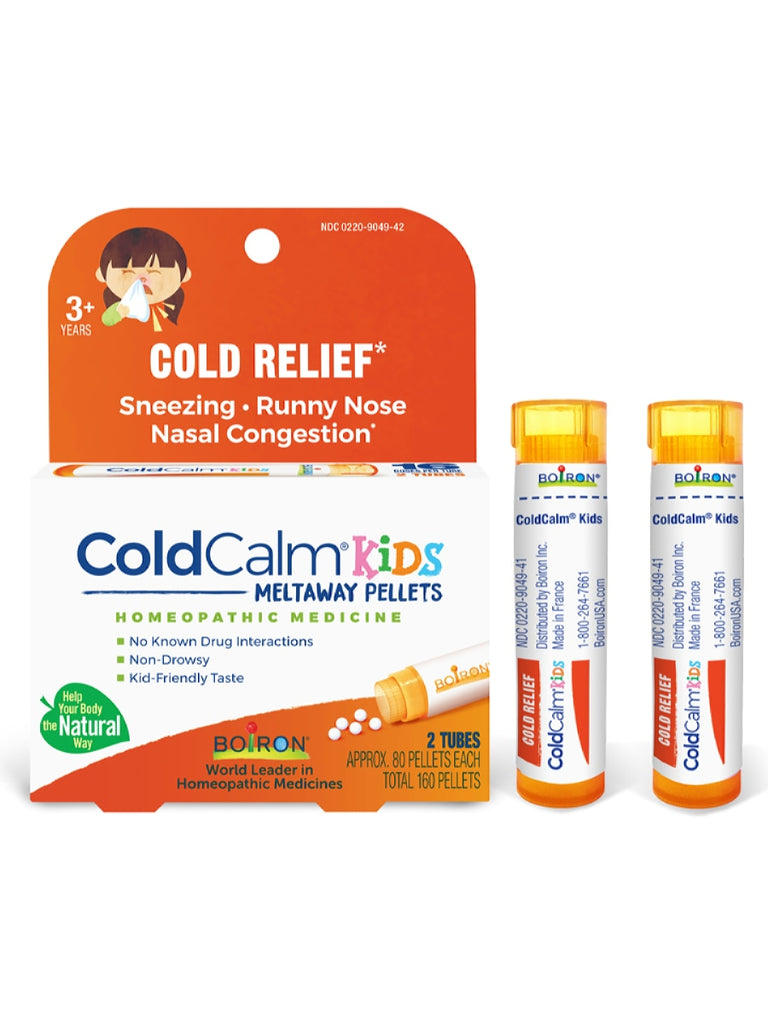 Boiron, Coldcalm Kids, 2 Tubes