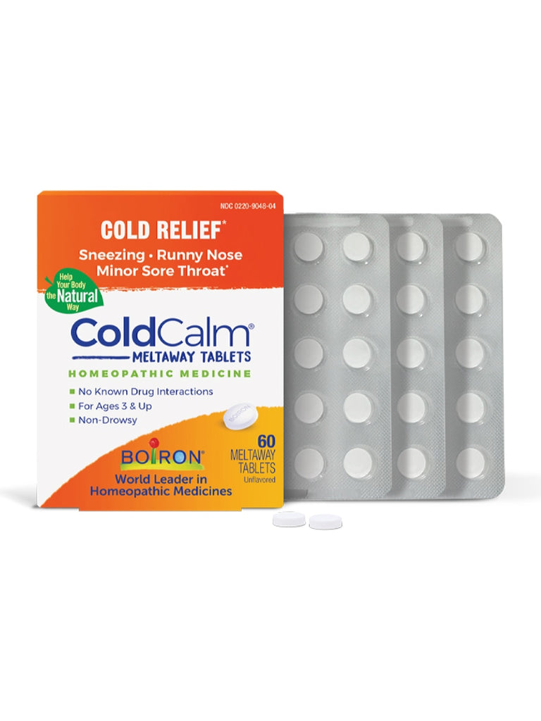 Boiron, Coldcalm, 60 Meltaway Tablets
